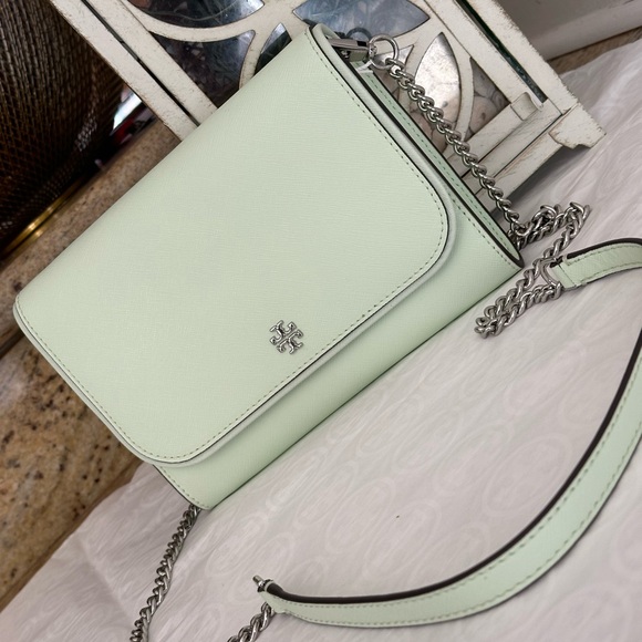 New Tory burch Emerson chain wallet crossbody medawmist - Picture 9 of 9